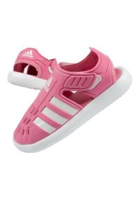 Adidas - Sandały adidas Water Sandal GW0386 różowe. Zapięcie: rzepy. Kolor: różowy. Sezon: lato