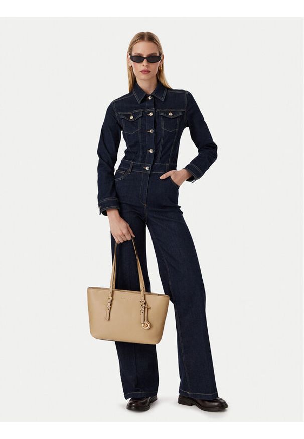MICHAEL Michael Kors Torebka 30T5GQNT2L Brązowy. Kolor: brązowy. Materiał: skórzane
