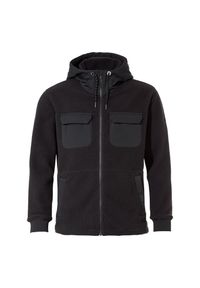 Vaude - Polar VAUDE Manukau III. Typ kołnierza: kaptur. Kolor: czarny. Materiał: polar #1