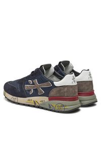 Premiata Sneakersy Mick 6421 Granatowy. Kolor: niebieski. Materiał: zamsz, skóra #5