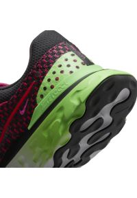 Buty do biegania Nike React Infinity Run Flyknit 3 M DH5392-003 czarne. Kolor: czarny. Materiał: materiał, tkanina, syntetyk. Szerokość cholewki: normalna. Sport: bieganie #3