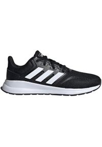 Adidas - Buty dla dzieci adidas Runfalcon K czarno-białe EG2545. Kolor: biały, wielokolorowy, czarny #1