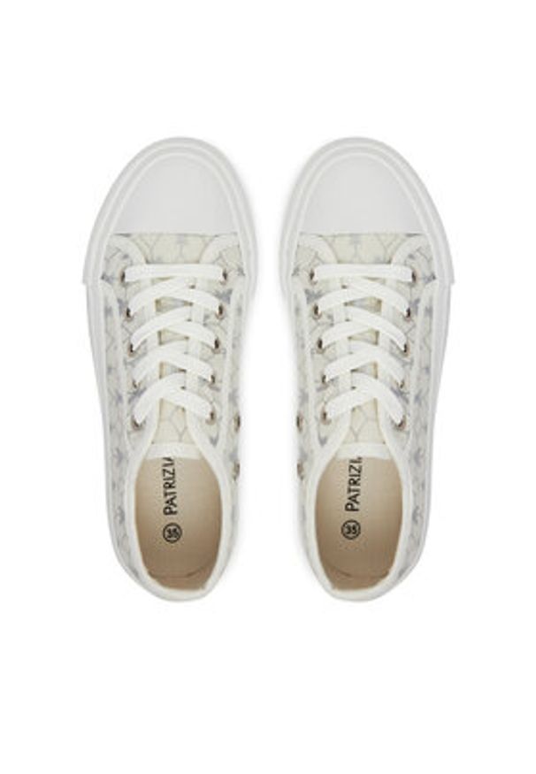 Patrizia Pepe Trampki PPJ311 30 Biały. Kolor: biały. Materiał: materiał