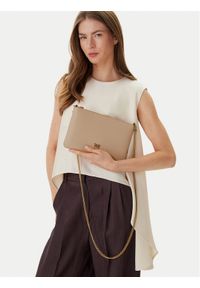Pinko - PINKO Torebka Flat Classic AI 25-26 PCPL 100455 A0F1 Beżowy. Kolor: beżowy. Materiał: skórzane #1