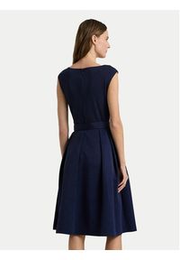 Lauren Ralph Lauren Sukienka koktajlowa 253899330001 Granatowy Slim Fit. Kolor: niebieski. Materiał: syntetyk. Styl: wizytowy #3