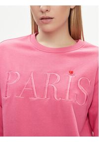 JDY Bluza Paris 15221015 Różowy Regular Fit. Kolor: różowy. Materiał: bawełna