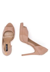 Nine West Szpilki WFA2733-1 Beżowy. Kolor: beżowy. Materiał: syntetyk. Obcas: na szpilce