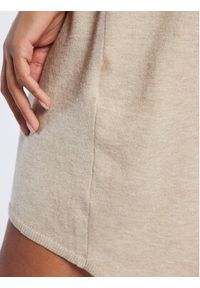 Moss Copenhagen Sukienka dzianinowa Rachelle 16172 Beżowy Regular Fit. Kolor: beżowy. Materiał: wiskoza #5