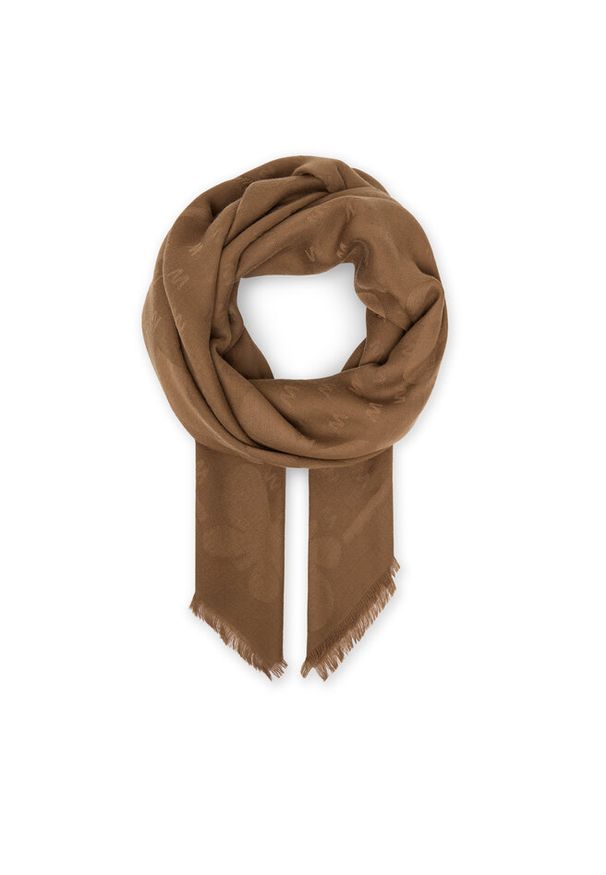 Chusta Weekend Max Mara. Kolor: brązowy