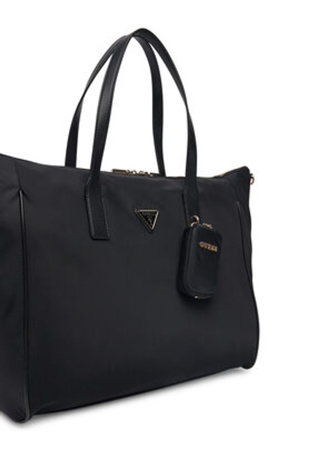 Guess Torebka TWNN96 76017 Czarny. Kolor: czarny. Materiał: skórzane