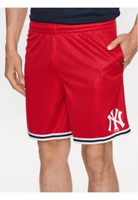 47 Brand Szorty sportowe New York Yankees Back Court 47 Grafton Shorts Czerwony Regular Fit. Kolor: czerwony. Materiał: syntetyk. Styl: sportowy