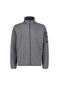 Bluza męska turystyczna CMP 38H2237. Kolor: szary. Materiał: polar. Sport: turystyka piesza #1