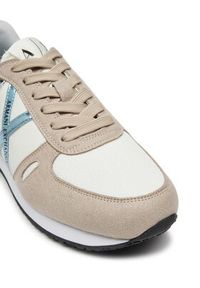 Armani Exchange Sneakersy XDX031 XV137 U421 Écru. Materiał: skóra #3