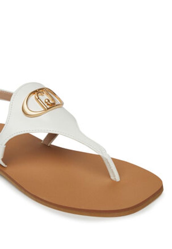 Liu Jo Sandały Saba 12 SA5085 P0102 Biały. Kolor: biały. Materiał: skóra