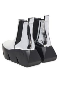 United Nude Botki Bull Chelsea 1096014116 Srebrny. Kolor: srebrny. Materiał: skóra #5