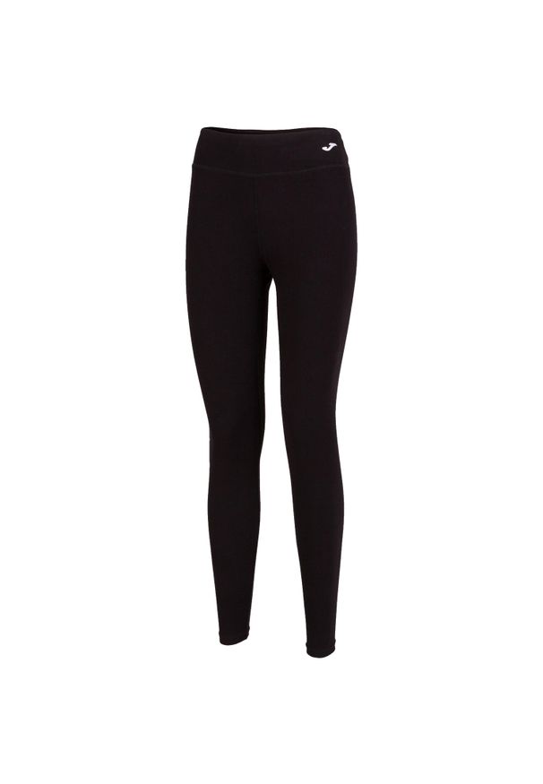 Legginsy treningowe damskie Joma Breath bezszwowe z siateczkowymi wstawkami. Kolor: czarny. Sport: taniec, joga i pilates