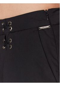 Liu Jo Spodnie materiałowe WA3160 T3051 Czarny Regular Fit. Kolor: czarny. Materiał: materiał, bawełna