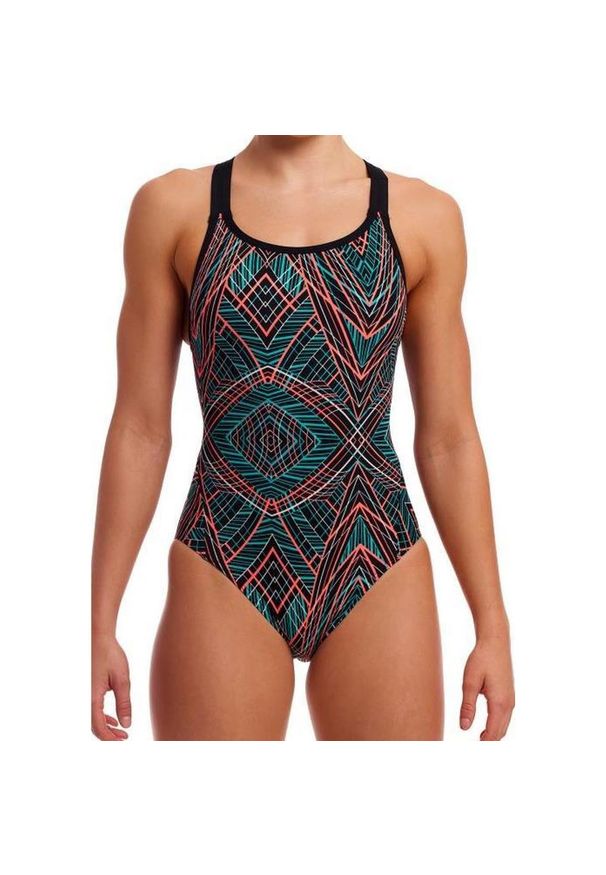 FUNKITA - Strój kąpielowy Funkita Spiro Mint - Eclipse. Kolor: czarny