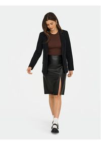 only - ONLY Spódnica z imitacji skóry Oline 15315998 Czarny Slim Fit. Kolor: czarny. Materiał: skóra #5