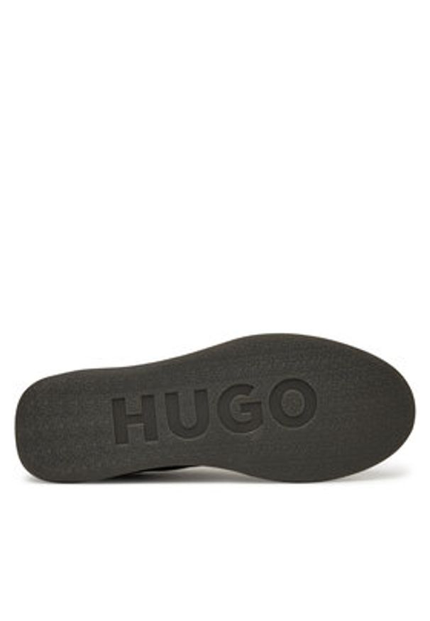 Hugo - HUGO Sneakersy Riven Tenn 50541723 Czarny. Kolor: czarny. Materiał: materiał