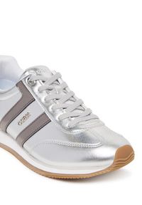 Guess Sneakersy FLTSAP LEM12 Srebrny. Kolor: srebrny. Materiał: skóra