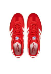 Adidas - adidas Buty do piłki nożnej Samba FC Bayern JQ4039 Czerwony. Kolor: czerwony. Materiał: skóra #4