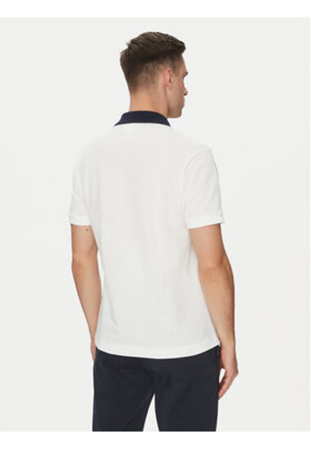 Lacoste Polo PH9879 Biały Classic Fit. Typ kołnierza: polo. Kolor: biały. Materiał: bawełna