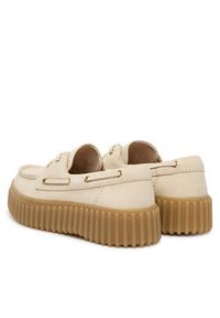 Clarks Półbuty Torhill Boat 26186302 Écru. Materiał: skóra, nubuk #5