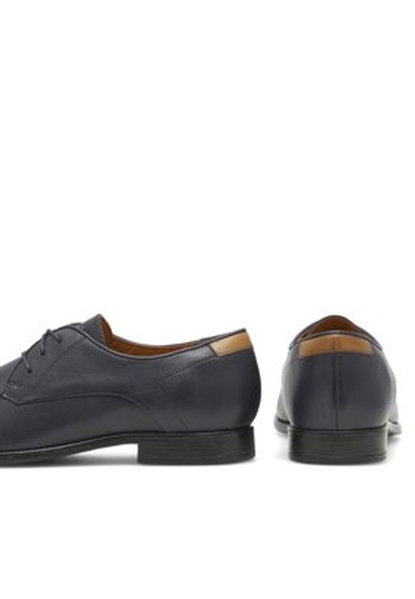 Lasocki Półbuty TOR-03 MB Granatowy. Kolor: niebieski. Materiał: skóra