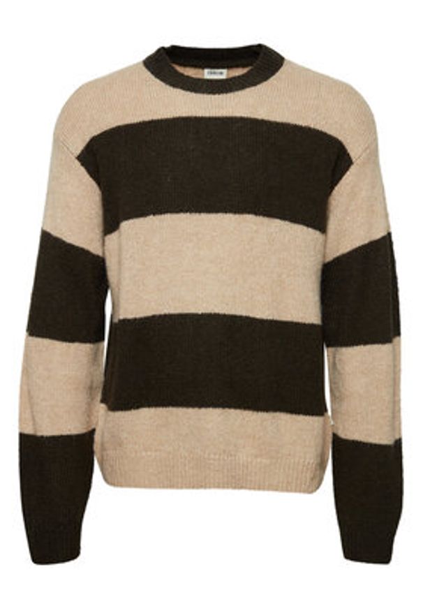 !SOLID - Solid Sweter 21108051 Zielony Regular Fit. Kolor: zielony. Materiał: syntetyk