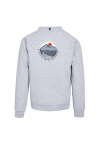 Regatta - Męska Bluza Nithsdale Mountain Crew Neck Crop SweaT-shirt. Kolor: szary