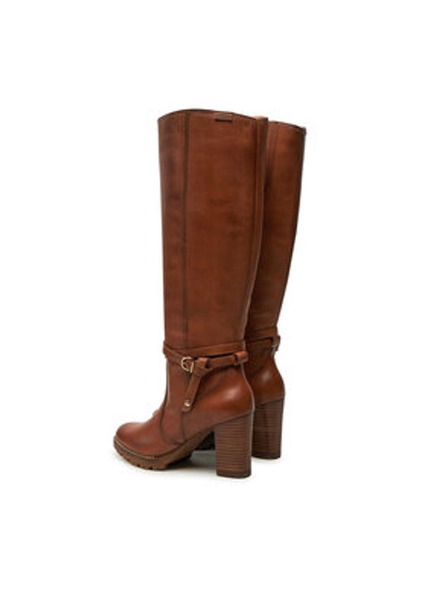 Pikolinos Kozaki W7M-9584 Brązowy. Kolor: brązowy. Materiał: skóra