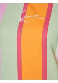 Karl Kani T-Shirt KW241-042-1 Kolorowy Oversize. Materiał: bawełna. Wzór: kolorowy #2