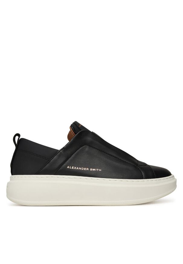Sneakersy Alexander Smith. Zapięcie: bez zapięcia. Kolor: czarny