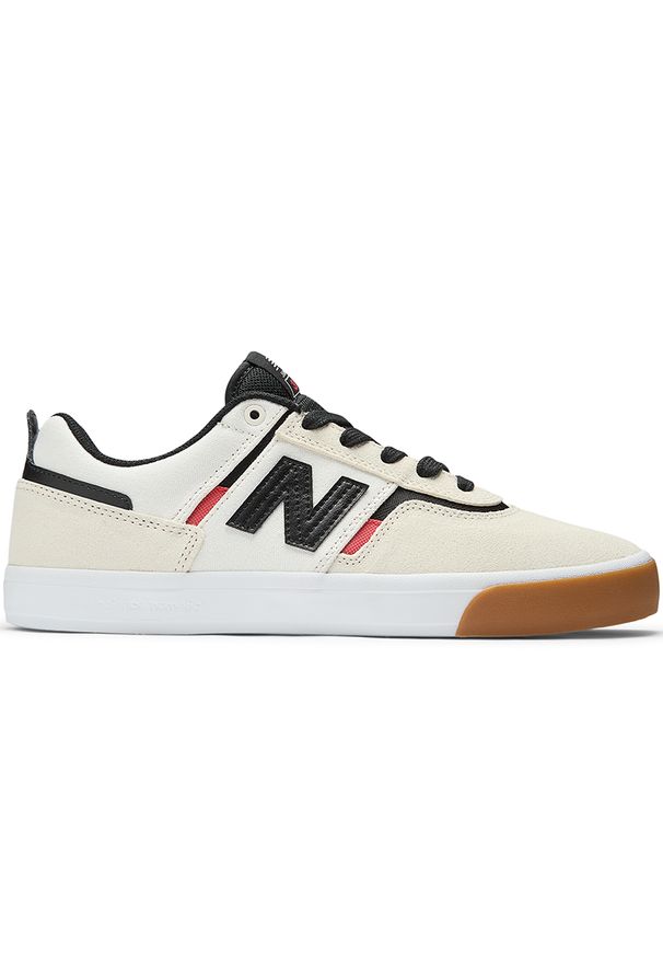 Buty męskie New Balance Numeric NM306SCI – beżowe. Kolor: beżowy. Materiał: dresówka, zamsz, guma. Szerokość cholewki: normalna. Wzór: nadruk