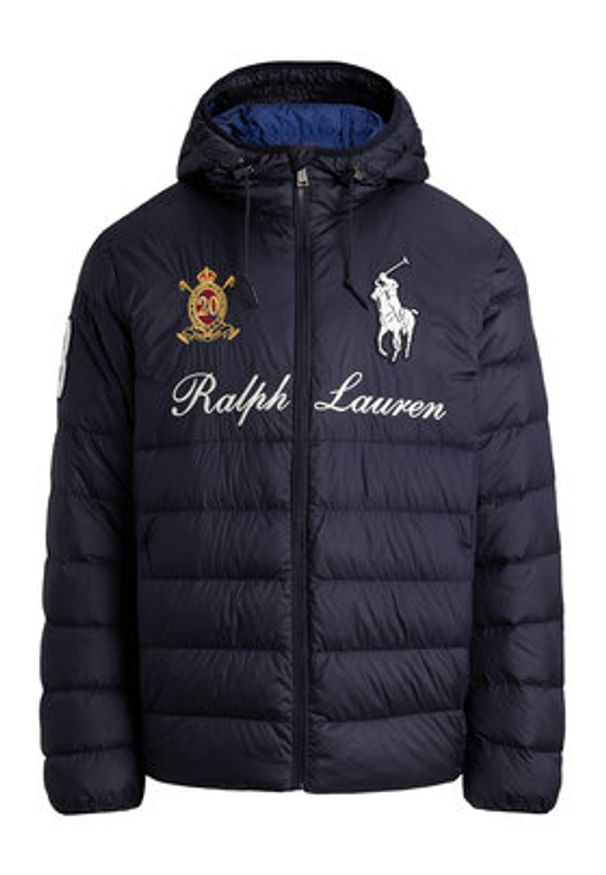 Polo Ralph Lauren Kurtka puchowa 710P02584001 Granatowy Regular Fit. Typ kołnierza: polo. Kolor: niebieski. Materiał: syntetyk