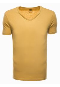 Ombre Clothing - Zestaw koszulek bawełnianych - mix 3-pak Z29 V7 - XXL. Kolor: turkusowy. Materiał: bawełna