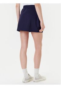 Guess Spódnica mini V5YD04 KCX42 Granatowy Regular Fit. Kolor: niebieski. Materiał: syntetyk