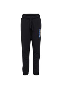 Spodnie dresowe dla dzieci Hummel Tukas. Kolor: czarny. Materiał: dresówka. Sport: joga i pilates, bieganie
