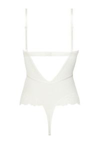 Hunkemöller Body Posie 301853 Biały. Kolor: biały. Materiał: syntetyk