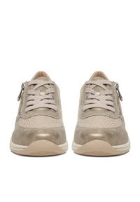 Rieker Sneakersy N1112-60 Beżowy. Kolor: beżowy. Materiał: materiał #8