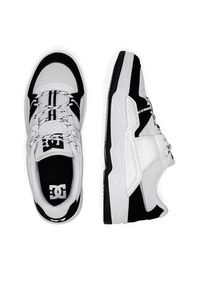 DC Shoes Sneakersy CONSTRUCT ADYS100822-BKW Biały. Kolor: biały. Materiał: zamsz, skóra #6