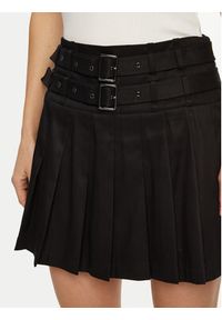 Guess Spódnica mini W5RD75 WGXM2 Czarny Regular Fit. Kolor: czarny. Materiał: syntetyk #4