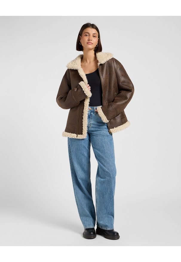 Lee - DAMSKIE SPODNIE LEE RIDER LOOSE HIDDEN ISLE 112370842