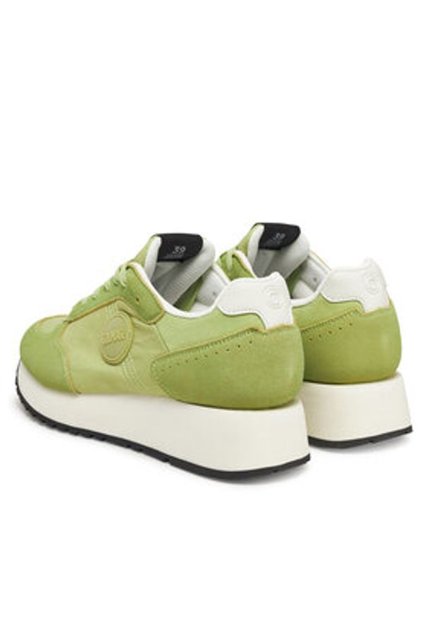 Colmar Sneakersy Travis SS25/233 Zielony. Kolor: zielony. Materiał: zamsz, skóra