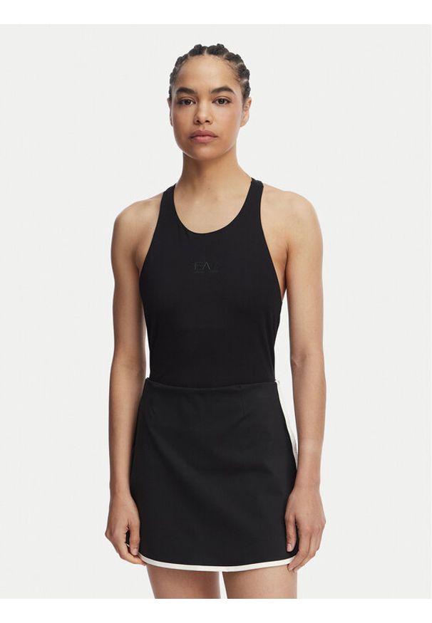 EA7 Emporio Armani Body 7W001122 AF12625 UC001 Czarny Slim Fit. Kolor: czarny. Materiał: syntetyk