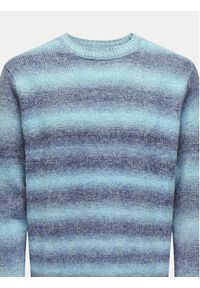 Only & Sons Sweter 22027155 Niebieski Regular Fit. Kolor: niebieski. Materiał: syntetyk #2