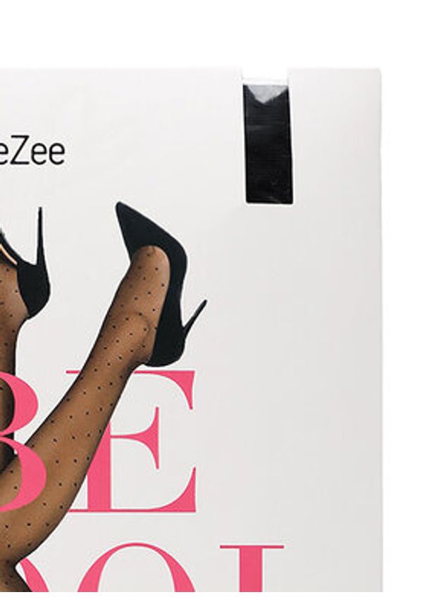 DeeZee Rajstopy Damskie 9WB-004-AW22 Czarny. Kolor: czarny. Materiał: materiał