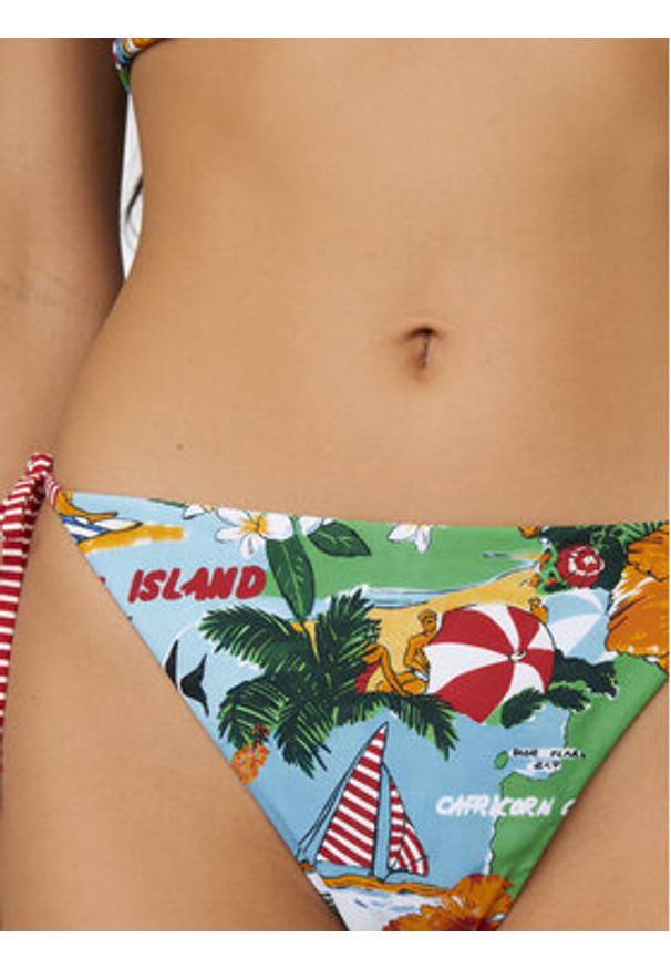 Seafolly Dół od bikini Viva Vacation 40651-302 Kolorowy. Materiał: syntetyk. Wzór: kolorowy