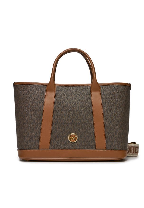 MICHAEL Michael Kors Torebka Luisa 30R4G99S2V Brązowy. Kolor: brązowy. Materiał: skórzane